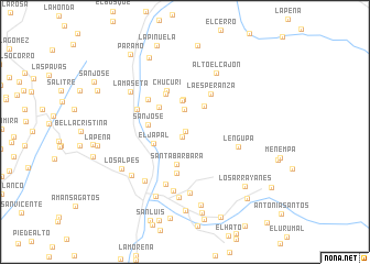 map of Zanjón Aguablanca